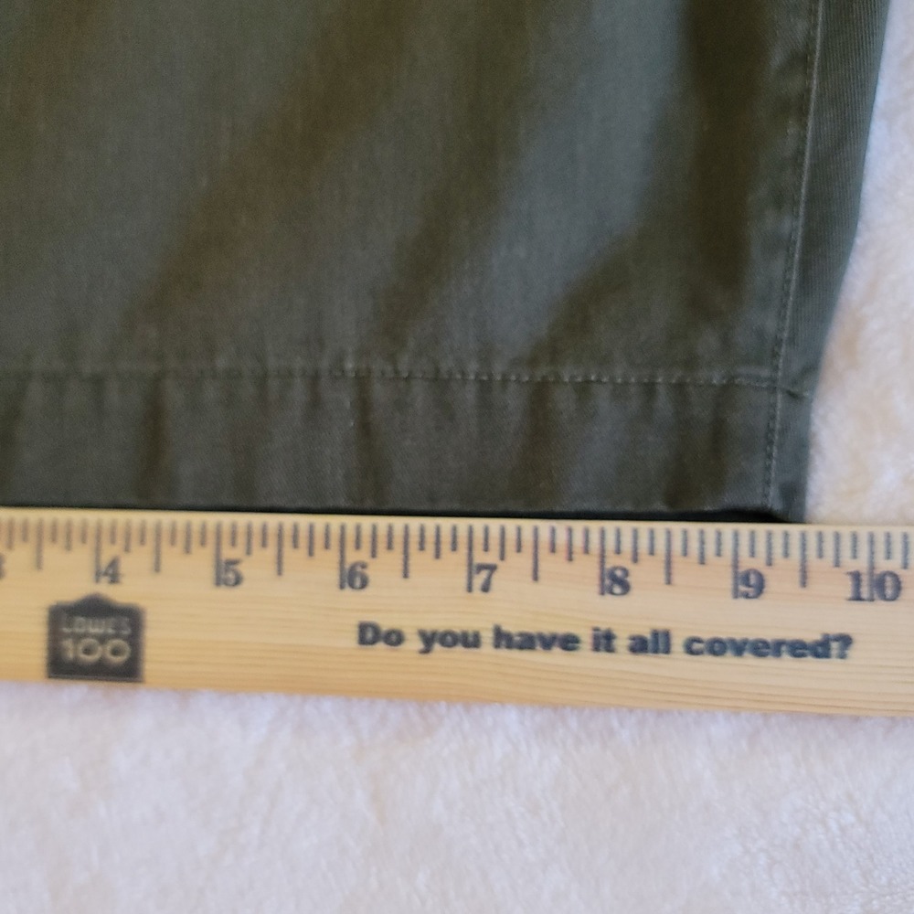 Volcom Frickin Modern Fit Shorts Mens 29 Olive Green Chino‎ Walkshorts Repreve - Picture 6 of 12